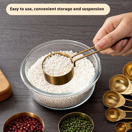 Measuring Cups and Spoons Set Food Grade Stainless Steel Measure set for Dry Liquid Measurement Kitchen