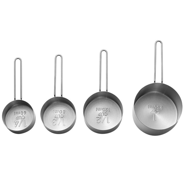 Measuring Spoons Stainless Steel Measuring Spoon Cups Sets - for Measuring Dry and Liquid Ingredients