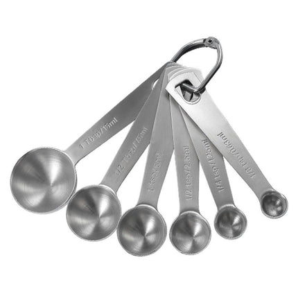 Measuring Spoons Set 304 Stainless Steel Measuring Spoons Set of Piece Kitchen Dry and Liquid Ingredients