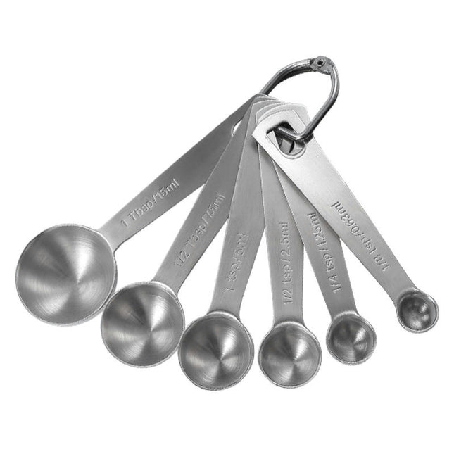 Measuring Spoons Set 304 Stainless Steel Measuring Spoons Set of Piece Kitchen Dry and Liquid Ingredients