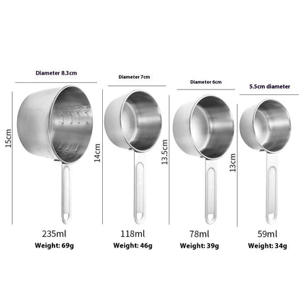 Small Tablespoon With Metric and US Measurements - Set Of For Measuring Dry and Liquid Ingredients Tool