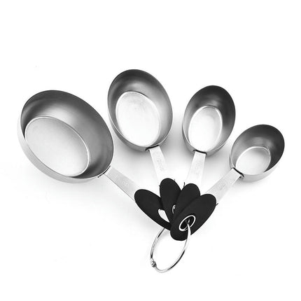 Heavy Duty Stainless Steel Measuring Spoons Set Rustproof and Durable Multiple Sizes for Easy Spice Jar