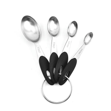 Heavy Duty Stainless Steel Measuring Spoons Set Rustproof and Durable Multiple Sizes for Easy Spice Jar