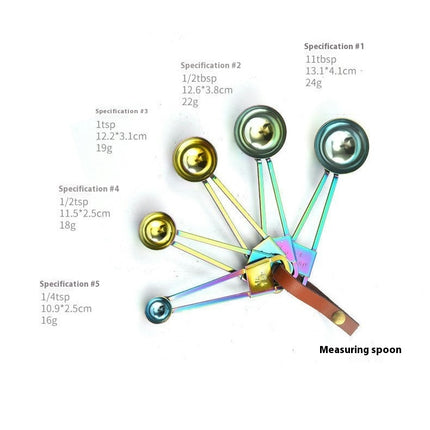 Tablespoon Rustproof Teaspoon Heavy Duty Measuring Spoon Cup for Measuring Dry and Liquid Ingredients Cooking Home