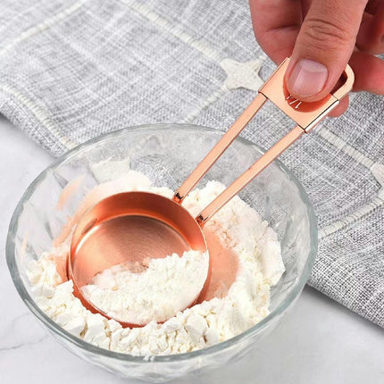 Tablespoon Rustproof Teaspoon Heavy Duty Measuring Spoon Cup for Measuring Dry and Liquid Ingredients Cooking Home