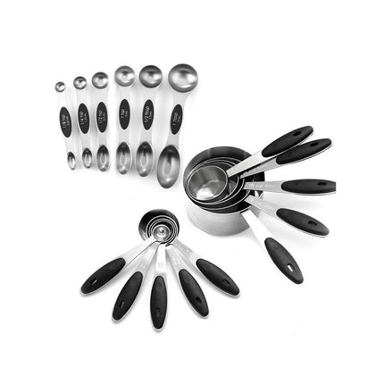 Measuring Cups and Spoons Sets Of Plastic Measuring Cup For Dry and Liquid Ingredients for Baking & Kitchen Set