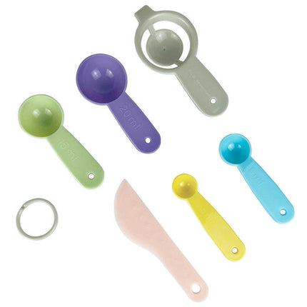 Measuring Spoons and Cups Set of Piece Nesting Plastic Measuring Cups Set For Measuring Dry and Liquid Ingredients