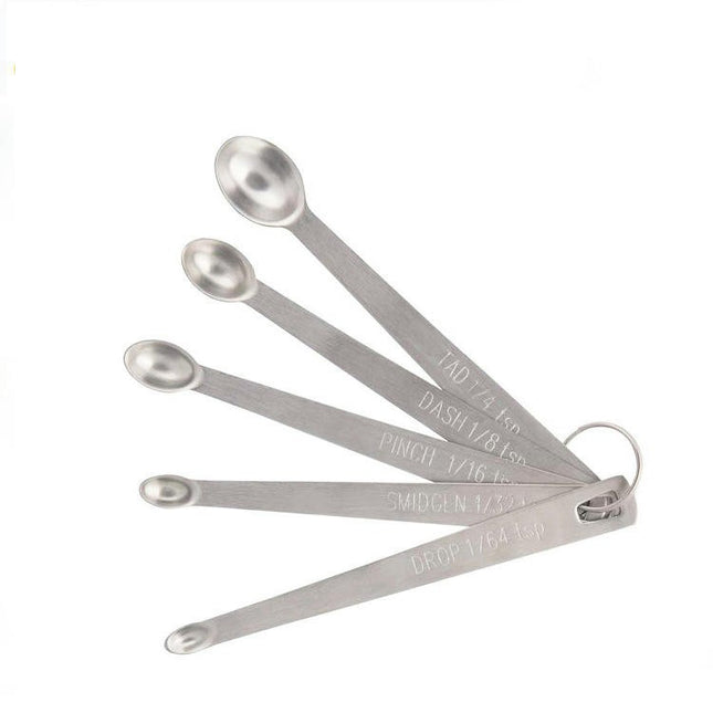 Stainless Steel Measuring Spoons Sets Metal Measuring Spoons For Sugar Teaspoons For Home And Office