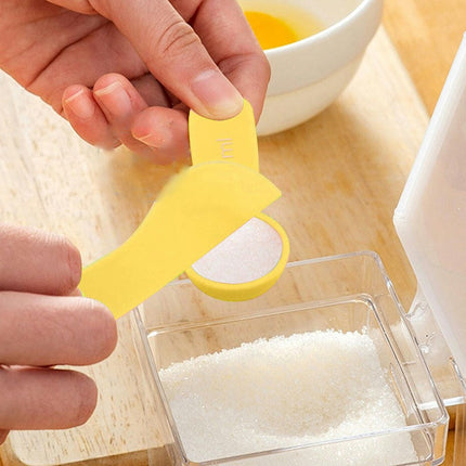 Plastic Measuring Spoons Plastic Measuring Spoons with Egg Separator For Dry or Liquid Ingredients Set