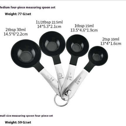 Kitchen 13PC Measuring Cups Set and Measuring Spoon Set Stainless Steel Handles Nesting Kitchen Measuring Set