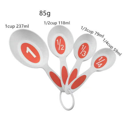 Plastic Measuring Cups and Spoons Set Measuring Spoons for Baking and Cooking for Measuring Dry and Liquid Ingredients