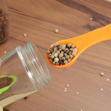 Measuring Cute Spoons In Assorted Set Of 4Plastic  Kitchen Gadgets For Measuring Dry and Liquid Etc Ingredient