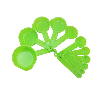 Measuring Cups and Spoons Set of Measuring Spoons Plastic Measuring Cups Spoon for Kitchen Measuring Tools