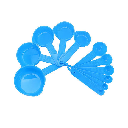 Measuring Cups and Spoons Set of Measuring Spoons Plastic Measuring Cups Spoon for Kitchen Measuring Tools