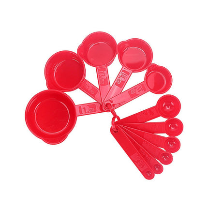 Measuring Cups and Spoons Set of Measuring Spoons Plastic Measuring Cups Spoon for Kitchen Measuring Tools