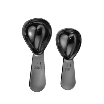 Stainless Steel Measuring Spoon Corrosion Resistant With Scale Graduated Spoon For Coffee Scales Baking