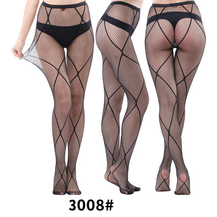 3 PCS Fishnet Stockings for Women, Fish Nets Women Tights, Fishnet Tights Ladies Plus Size