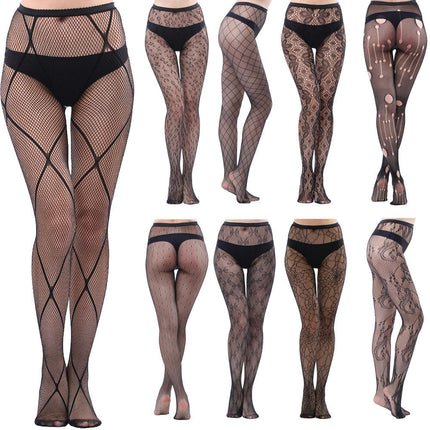 3 PCS Fishnet Stockings for Women, Fish Nets Women Tights, Fishnet Tights Ladies Plus Size