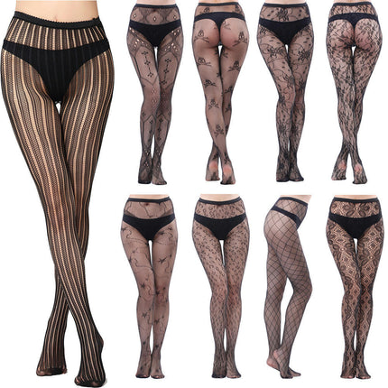 3 PCS Fishnet Stockings for Women, Fish Nets Women Tights, Fishnet Tights Ladies Plus Size