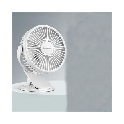 Portable Clip-On Fan-3 Speeds and 360 degrees Swirl, Perfect Personal Fan for Home Office Stroller