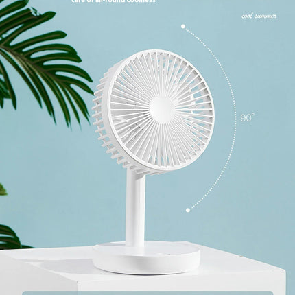 4 Speeds Strong Desk Fan,Personal Portable Mini USB Fan for Bedroom Desk Home