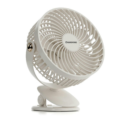 Portable Clip-On Fan - 3 Speeds and 720 degrees Adjustment, Quiet Personal Fan for Home or Office