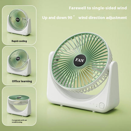 3 Speed Small Room Air Circulator Fan Table Fan for Bedroom-Bedside Fan for College Dorm Room