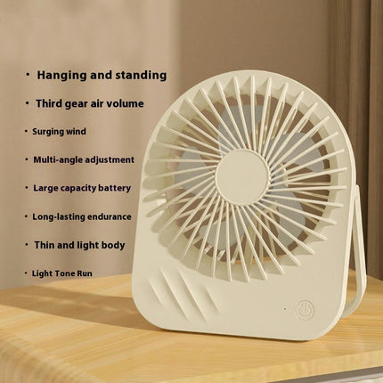 Desk Fan Mini Air Circulation Fan Kitchen Wall Mount Dormitory Home Bedroom Fan