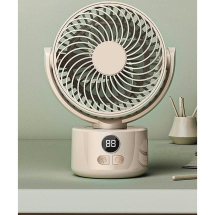 Home Air Circulation Desk Fan-Student Dormitory Desktop Office Small Desk Fan