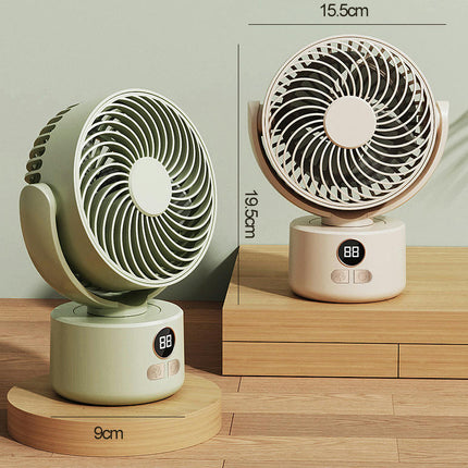 Home Air Circulation Desk Fan-Student Dormitory Desktop Office Small Desk Fan