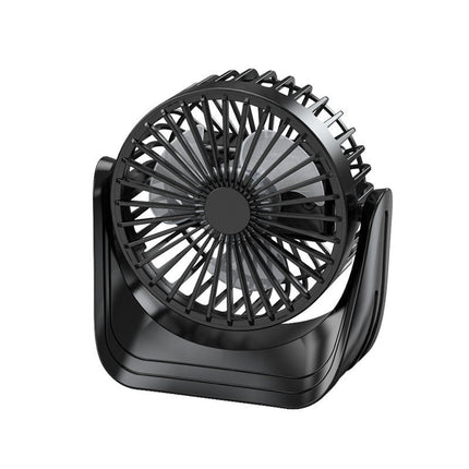 USB Small Desk Fan, Portable Fans with 5 Speeds Strong Airflow, Personal Table Fan for Home Office Bedroom