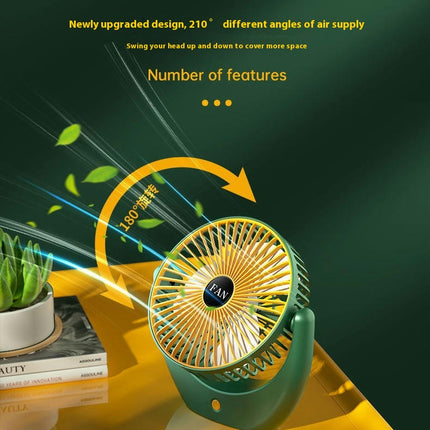 Air Circulator Fan, PortableTable Fan , 3 Speed with 360 degrees Adjustable Tilt Energy-Saving Quiet Fan