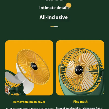 Air Circulator Fan, PortableTable Fan , 3 Speed with 360 degrees Adjustable Tilt Energy-Saving Quiet Fan