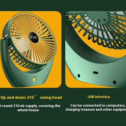 Air Circulator Fan, PortableTable Fan , 3 Speed with 360 degrees Adjustable Tilt Energy-Saving Quiet Fan