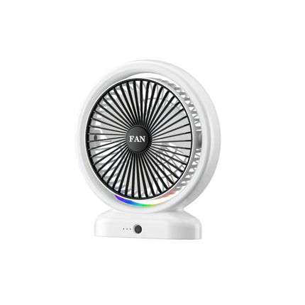 Small USB Desk Fan, Portable Quiet 3-Speed Desk Fan, Adjustable Mini Fan for Home Office Desk Bedroom