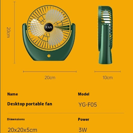 Air Circulator Fan, PortableTable Fan , 3 Speed with 360 degrees Adjustable Tilt Energy-Saving Quiet Fan