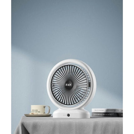 Small USB Desk Fan, Portable Quiet 3-Speed Desk Fan, Adjustable Mini Fan for Home Office Desk Bedroom