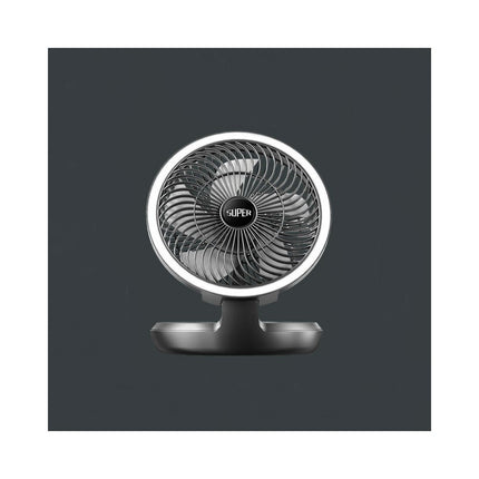 Small Desk Fan USB,Folding Silent Wall-mounted Fan, 3 Speed Mini Fan for Office Table Bedroom