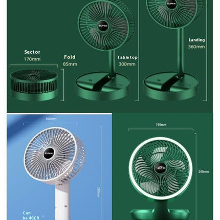 USB Desk Fan Mini Fan Portable, 3 Speeds Desktop Table Cooling Fan,  for Home Office Bedroom