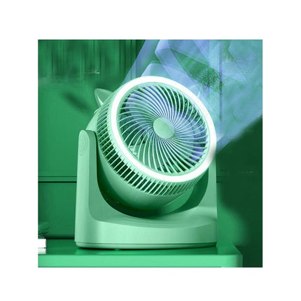 USB Charging Fan-Desktop Portable Shaking Head Clip Fan-Small 3-speed Table Fan