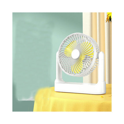 USB Charging Fan-Desktop Portable Shaking Head Clip Fan-Small 3-speed Table Fan