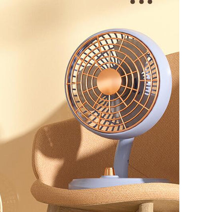 USB Charging Fan-Desktop Portable Shaking Head Clip Fan-Small 3-speed Table Fan