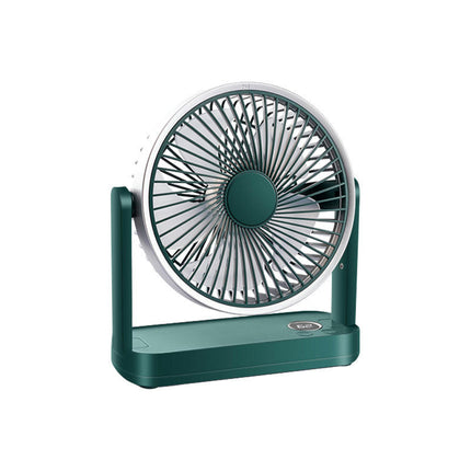 USB Charging Desk Fan-Home Office Circulation Fan-4 Speed Digital Display Fan