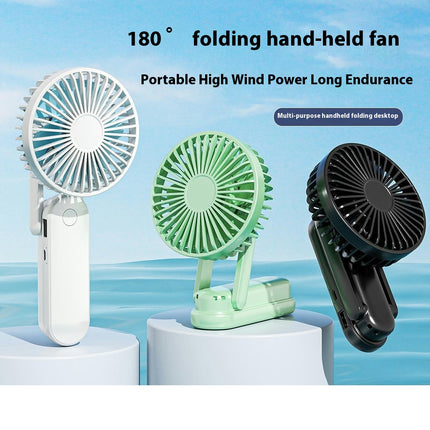 Handheld Fan,2500mAh Battery Portable Fan for Travel 3 Speed Rechargeable Foldable Personal Hand Fan