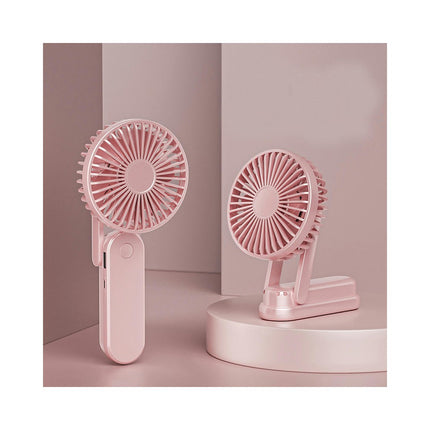 Handheld Fan,2500mAh Battery Portable Fan for Travel 3 Speed Rechargeable Foldable Personal Hand Fan