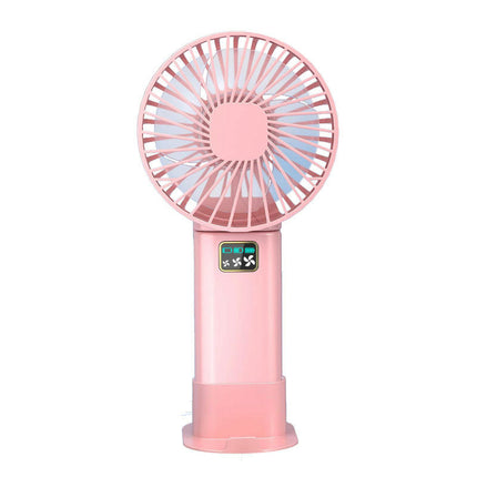 Handheld Fan, Portable Small Fan with 3 Speeds, USB Rechargeable Hand Fan