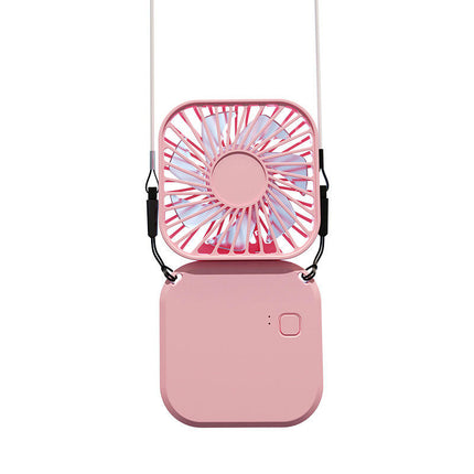 Portable Mini Personal Neck Fan Foldable Mini Silent USB Rechargeable Fan