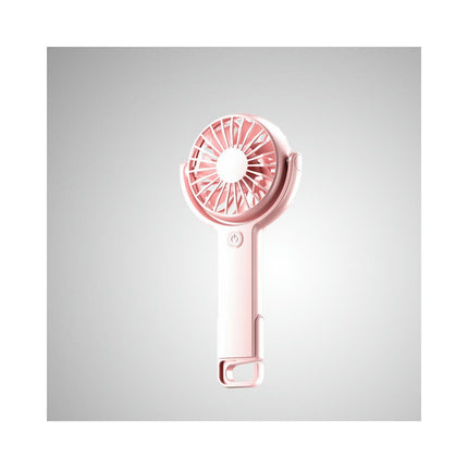 Small Handheld Fan with 5 Speeds, Small Hand Fan USB Rechargeable, Personal Fan Battery Operate