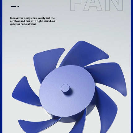 Small Handheld Fan with 5 Speeds, Small Hand Fan USB Rechargeable, Personal Fan Battery Operate