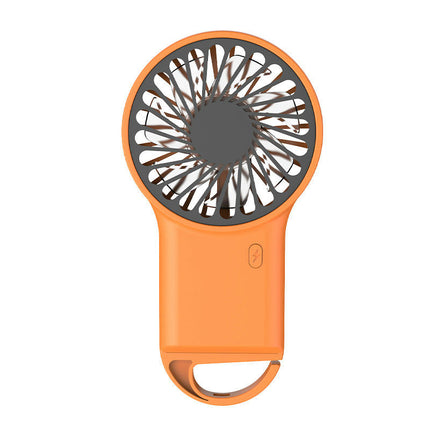 Mini handheld fan Lightweight and portable hook USB charging desktop fan 3 wind speeds